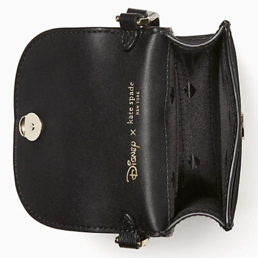 disney x kate spade new york minnie mouse north south flap phone crossbody - Picture 3 of 16